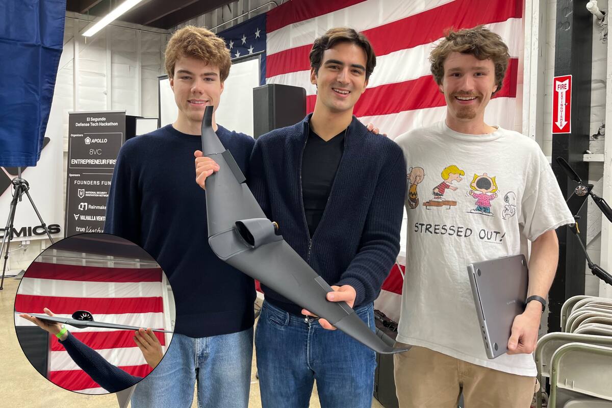 Un grupo de tres ingenieros jóvenes construyeron un dron que saltea los bloqueos de GPS como los que usa Rusia; usa una cámara que compara el lugar con la base de datos de Google Maps