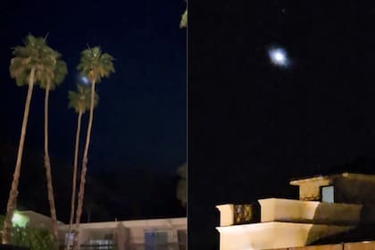 Un grupo de usuarios de redes sociales registró luces poco usuales en el cielo la noche del 2 de mayo de 2024