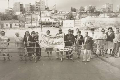 Un grupo de vecinos que, en su lucha para evitar ser expropiados por el Ayuntamiento de Madrid, viajaron a La Habana para entrevistarse con Fidel Castro