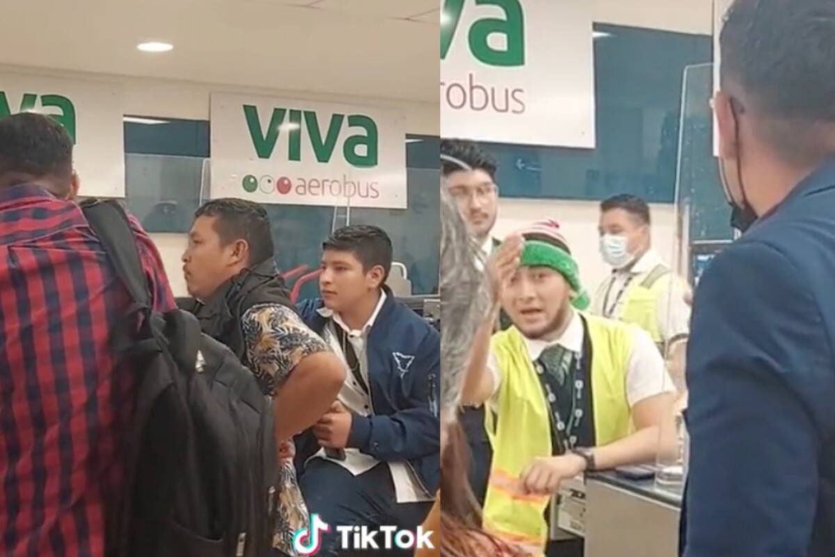 Un grupo de viajeros demostraron su inconformidad por la cancelación de su vuelo