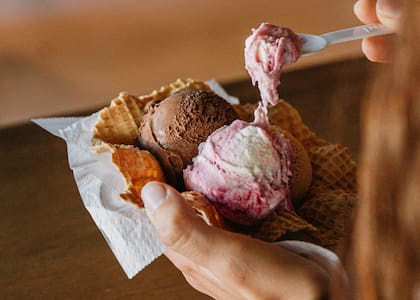 Un gusto distinto y un chocolate clásico: un buen combo en Iceland.