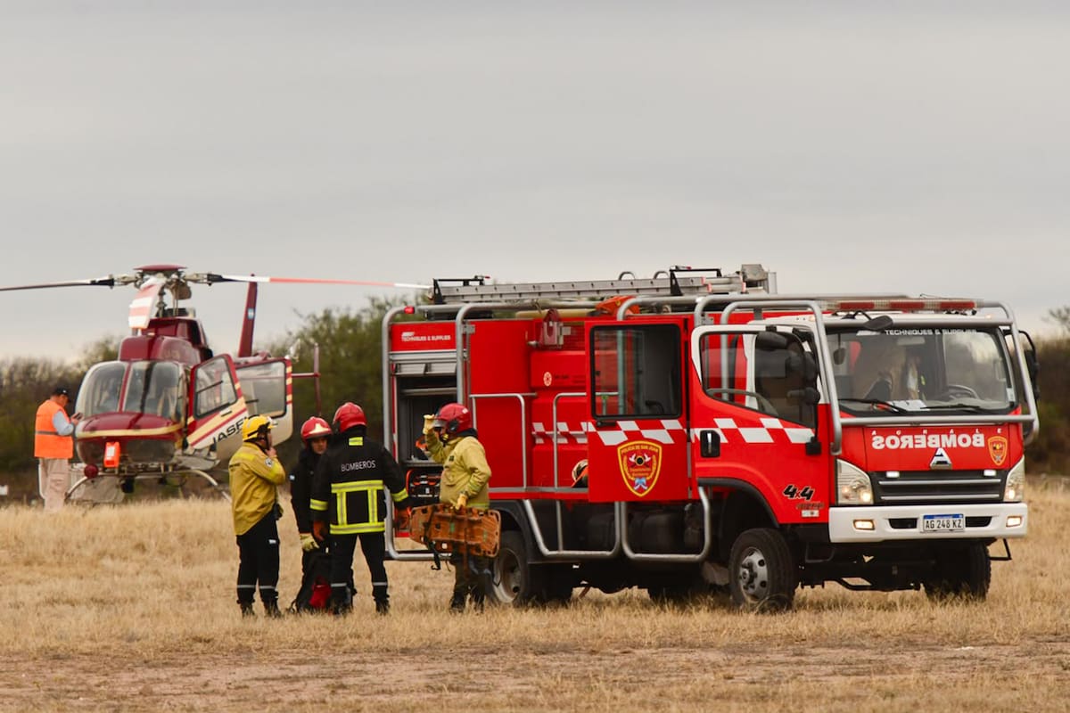 Un helicóptero con siete ocupantes cayó en el Parque Provincial Ischigualasto, provincia de San Juan, y todos sus tripulantes murieron
