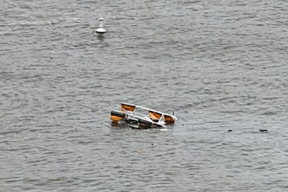 Un helicóptero se estrelló en el río Hudson, en Nueva York