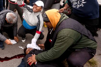Un herido durante los enfrentamientos en Jujuy