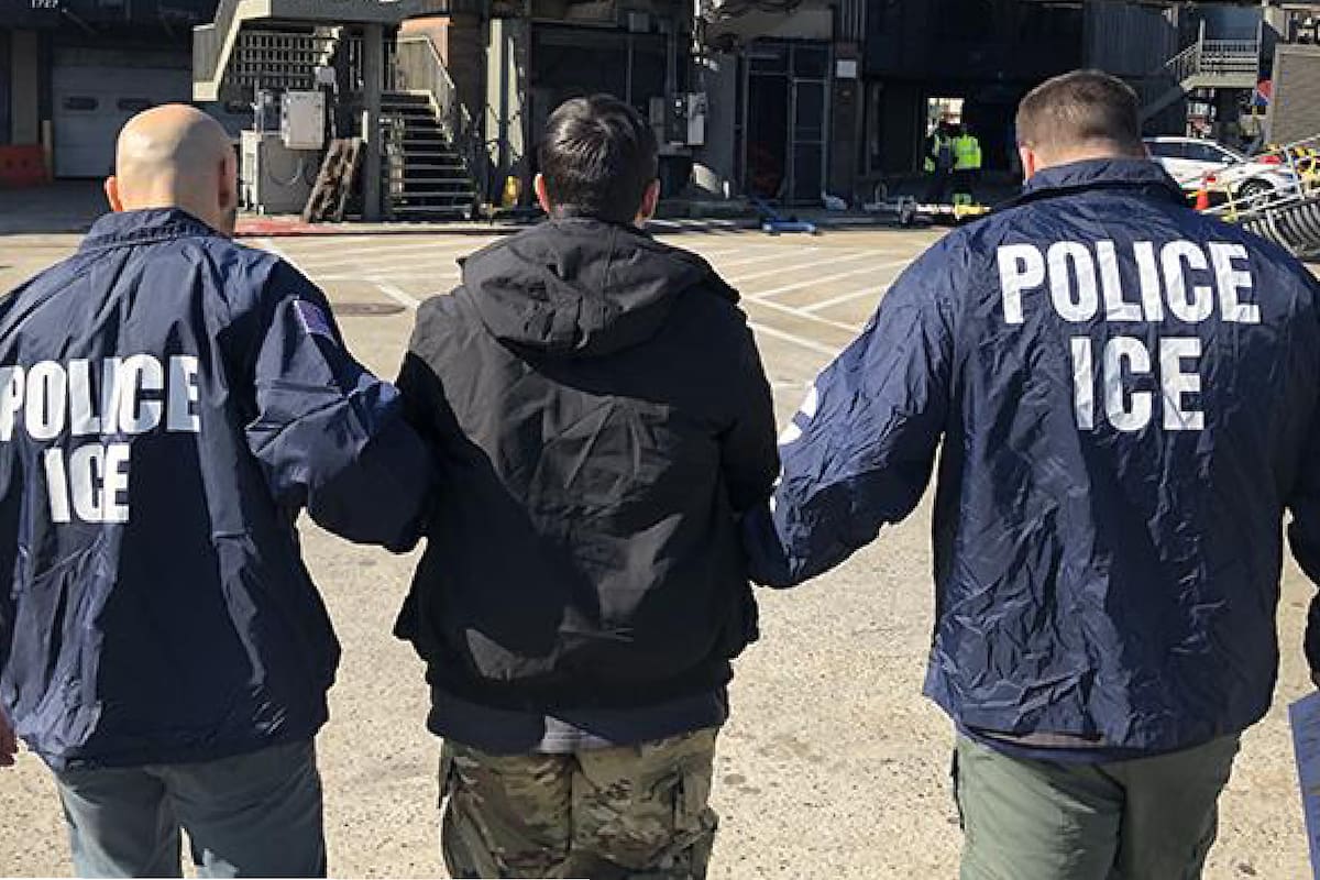 Un hombre afgano fue detenido por agentes del ICE junto a dos de sus hijos, al intentar acceder al estatus de refugiado en Canadá