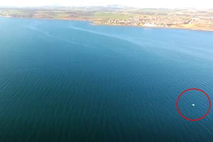 Un hombre captó un supuesto OVNI alienígena en Escocia