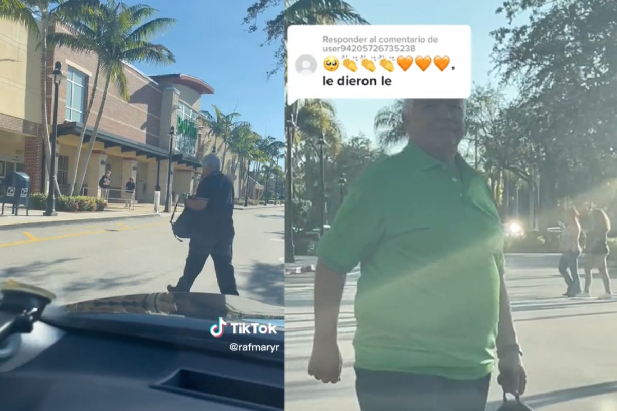 Un hombre de 78 años fue a su primera entrevista de trabajo en Estados Unidos mientras su familia lo esperaba afuera