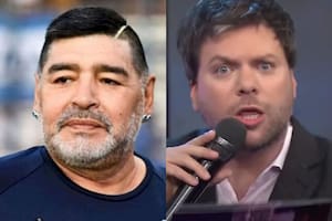 Un hombre dejó atónito a Guido Kaczka por su parecido con Diego Maradona