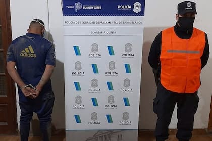 Un hombre desmayó de un golpe a una policía que intentaba detenerlo por violencia de género.