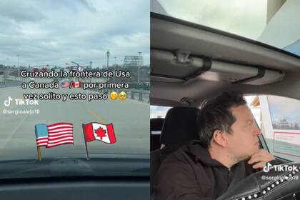 Un hombre dio su testimonio de cómo cruzó de Estados Unidos a Canadá