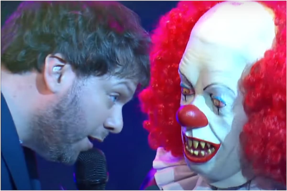 Un hombre disfrazado de payaso generó temor en Bienvenidos a bordo