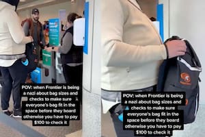Un hombre encontró la estrategia perfecta para burlar a la seguridad de un aeropuerto; aunque lo descubrieron