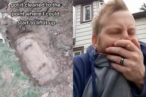 Un hombre encontró una misteriosa caja en su casa y lo que descubrió lo aterró