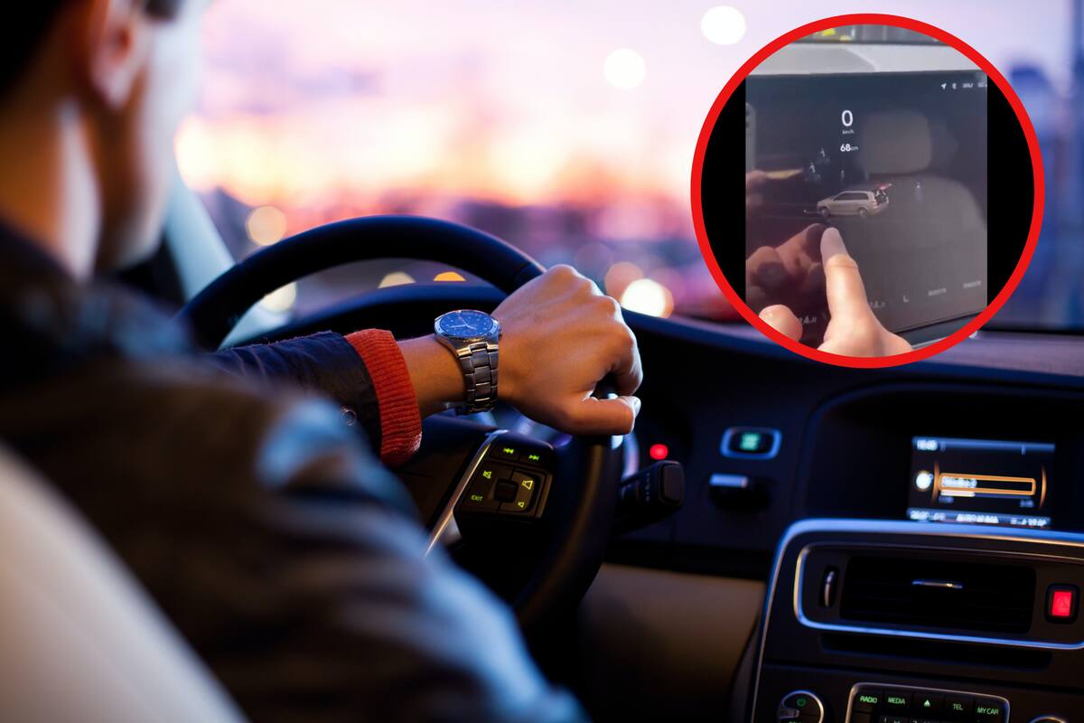 Un hombre estacionó al lado del cementerio y vio en el radar del auto algo que lo dejó atónito