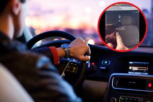 Un hombre estacionó al lado del cementerio y vio en el radar del auto algo que lo dejó atónito