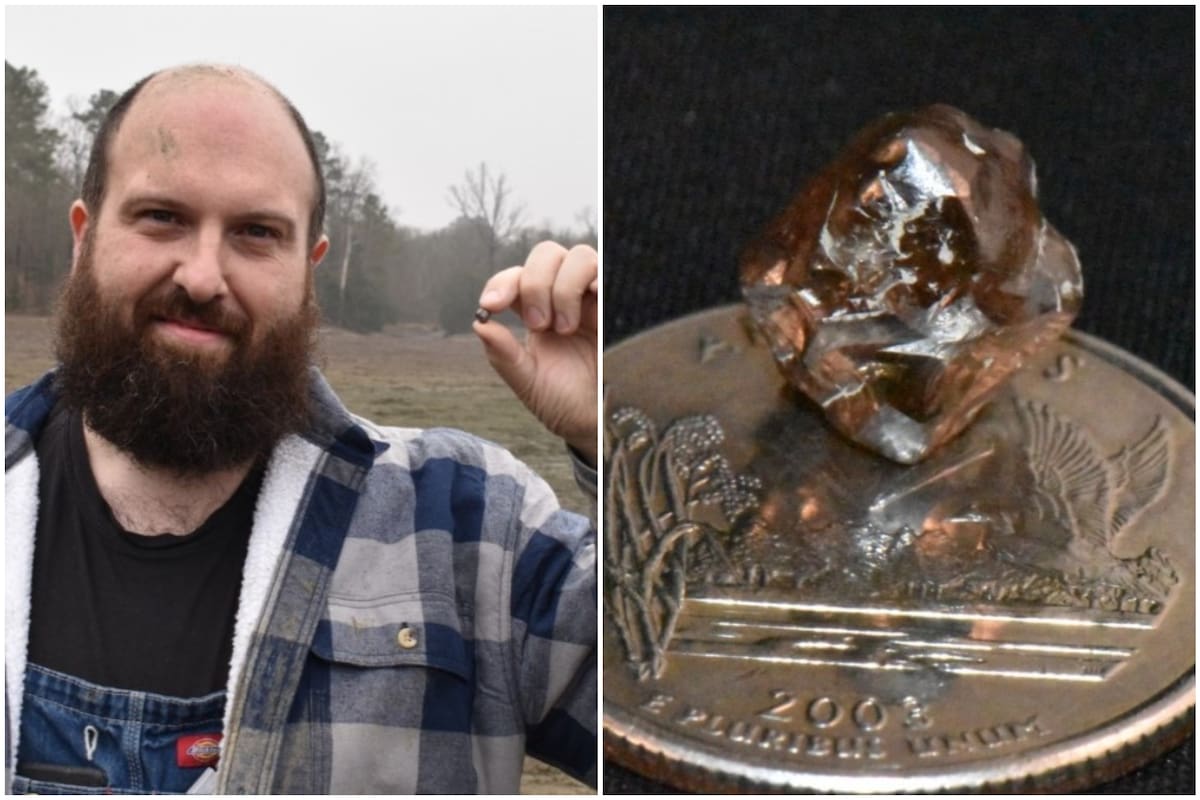 Un hombre francés descubrió uno de los diamantes más grandes en Arkansas
