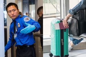 Intentó subir a un avión con su carry-on, pero la TSA se lo impidió