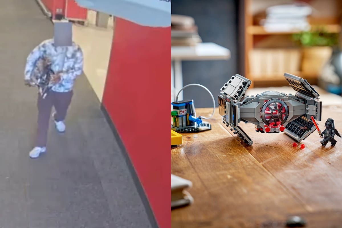 Un hombre fue arrestado en Irvine, California, por comprar figuras Lego en tiendas Target y rellenarlas con pasta seca