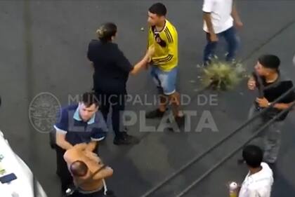 Un hombre fue detenido por agredir verbalmente a una mujer
