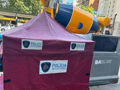 Un hombre halló el cadáver de una beba en pleno Belgrano.
