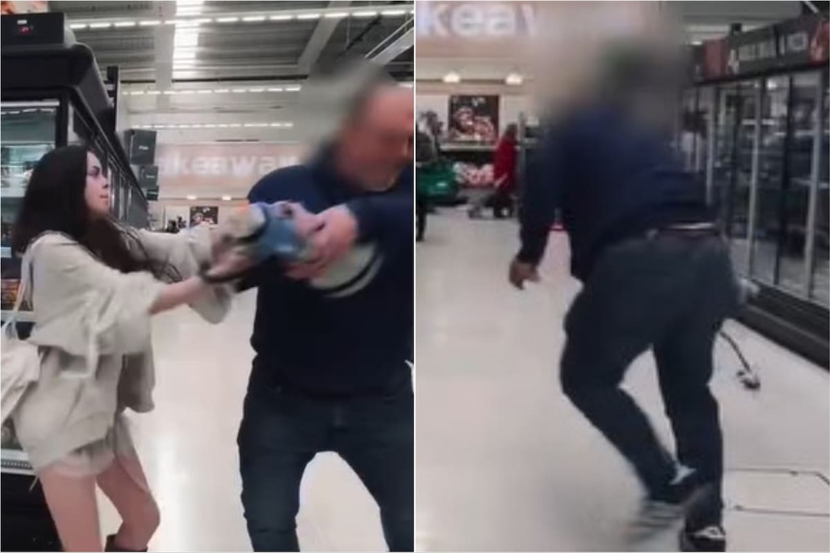 Un hombre le destruyó el megáfono a una activista y causó repudio en las redes