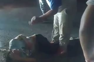 Un comerciante golpeó a un hombre con un rebenque porque le había robado