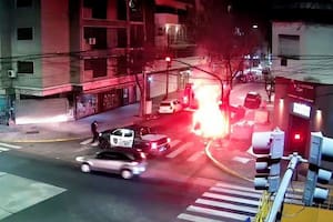 Prendió fuego un contenedor de basura, lo detuvieron al instante y ahora le dictaron la prisión preventiva