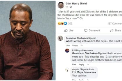 Un hombre recibió una dolorosa noticia a través de un examen de ADN de sus hijos