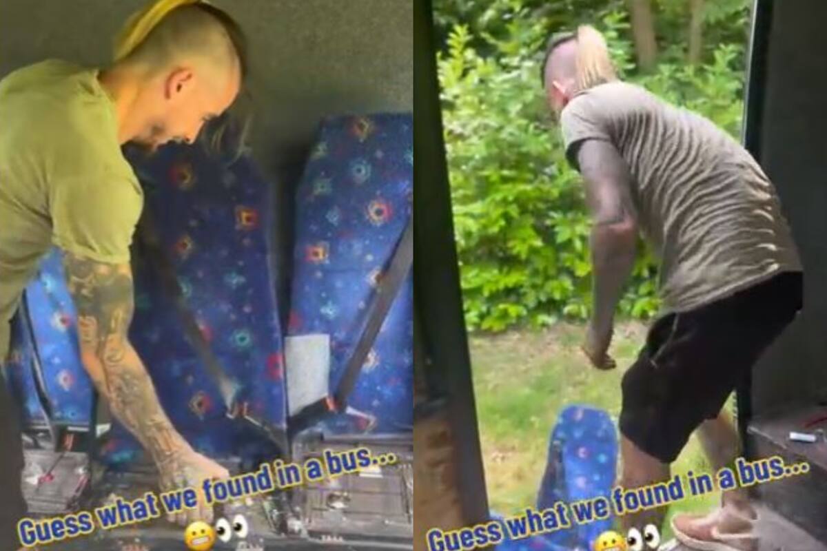 Un hombre restauró un micro antiguo y se encontró con una sorpresa que lo dejó atónito