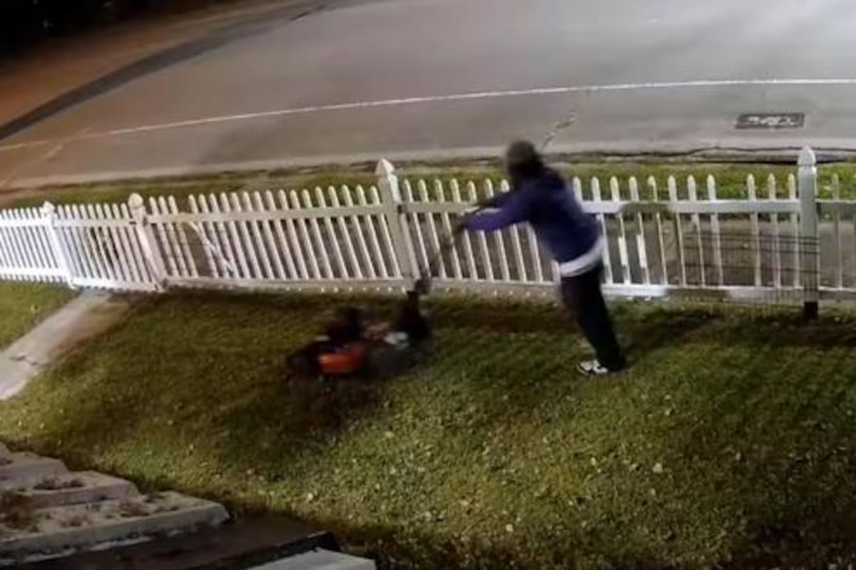 Un hombre robó una podadora en Texas, pero tuvo consideración por sus víctimas con una sorprendente actitud