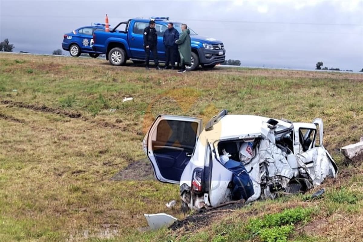 Un hombre y un menor de 12 años fallecieron en un accidente registrado en la ruta nacional 34, en los alrededores de Rafaela