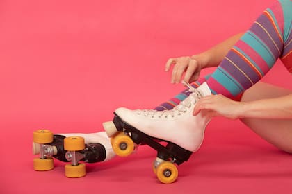 Un ícono retro que está de vuelta: los patines "en paralelo"