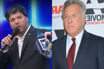 Un imitador de Dustin Hoffman provocó confusión en Bienvenidos a bordo