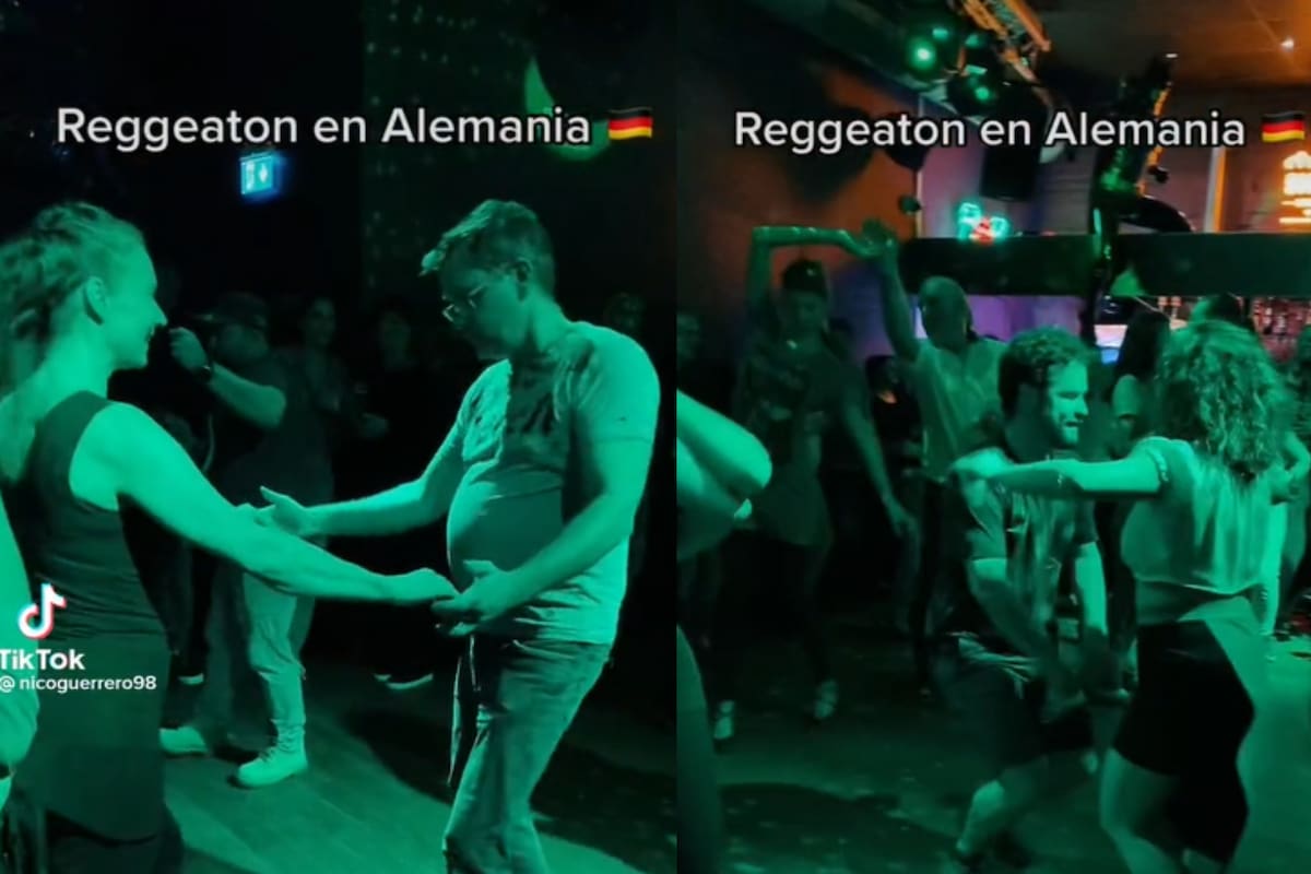 Un influencer mostró cómo los alemanes bailan reggaeton (Captura video)