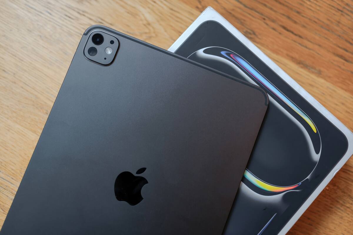 Un iPad Pro con chip M4 como los que están teniendo problemas en la actualización a ipadOS 18, que Apple espera resolver en breve