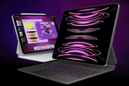 Un iPad Pro con teclado y una pantalla de 12,9 pulgadas