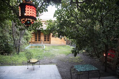 Un jardín transformado en un espacio de creación