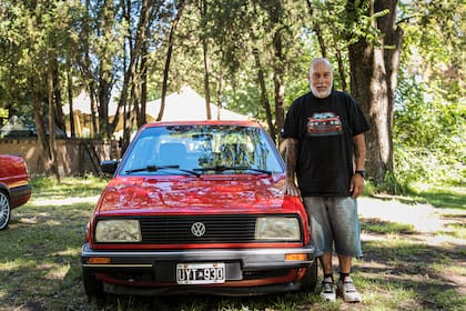 Un Jetta GL MK de 1991, perteneciente al Club MK 1 y MK 2.