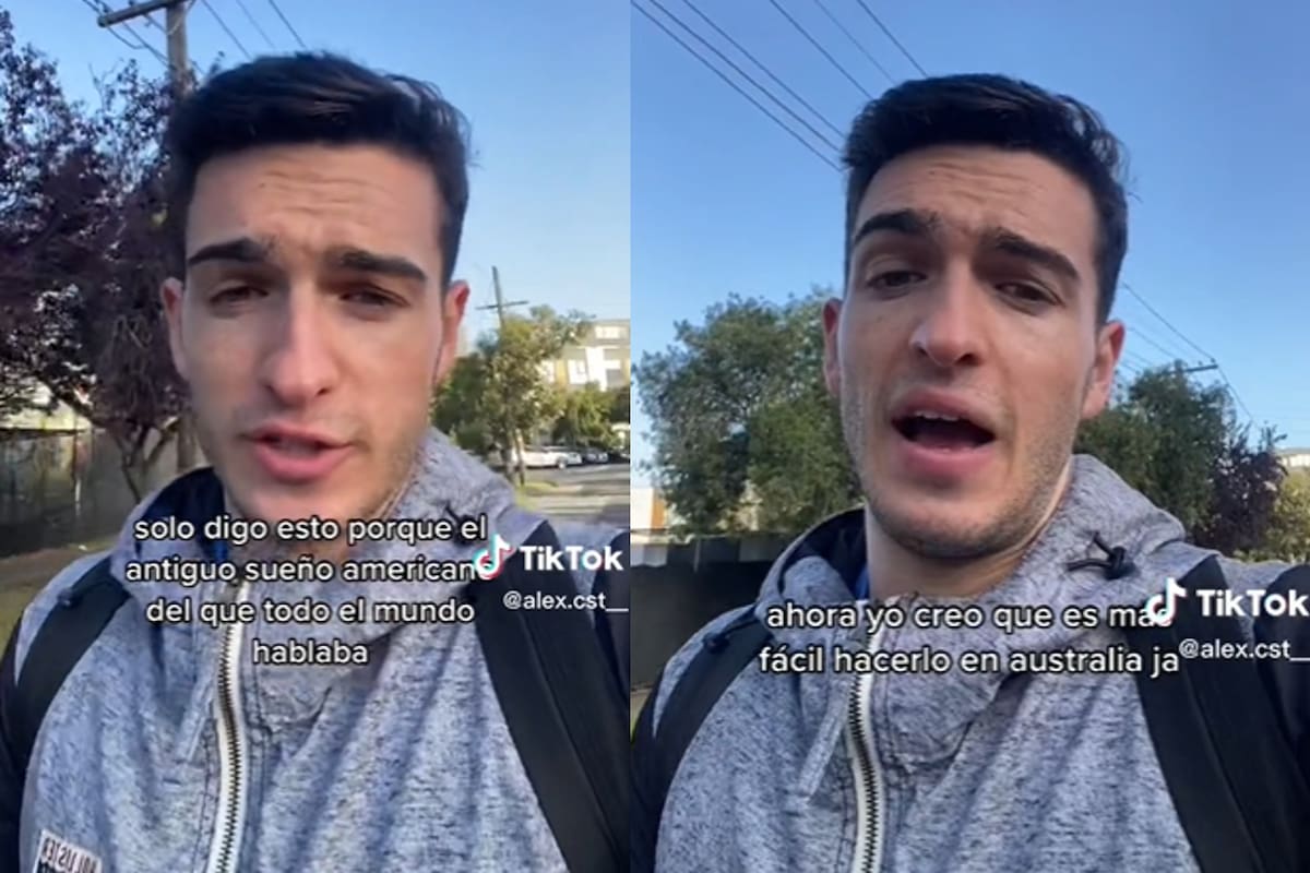 Un joven aseguró que el "sueño americano" se convirtió más recientemente en el "sueño australiano", gracias a las excelentes condiciones laborales de ese país