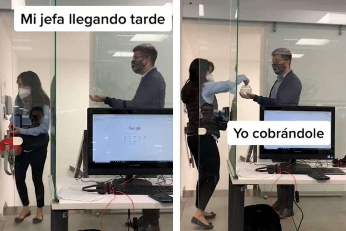 Un joven contó en un video cómo le cobró a su jefa por llegar tarde
