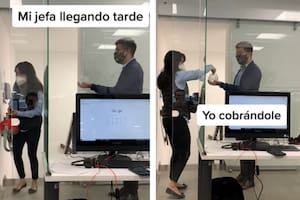 Un joven contó en un video cómo le cobró a su jefa por llegar tarde