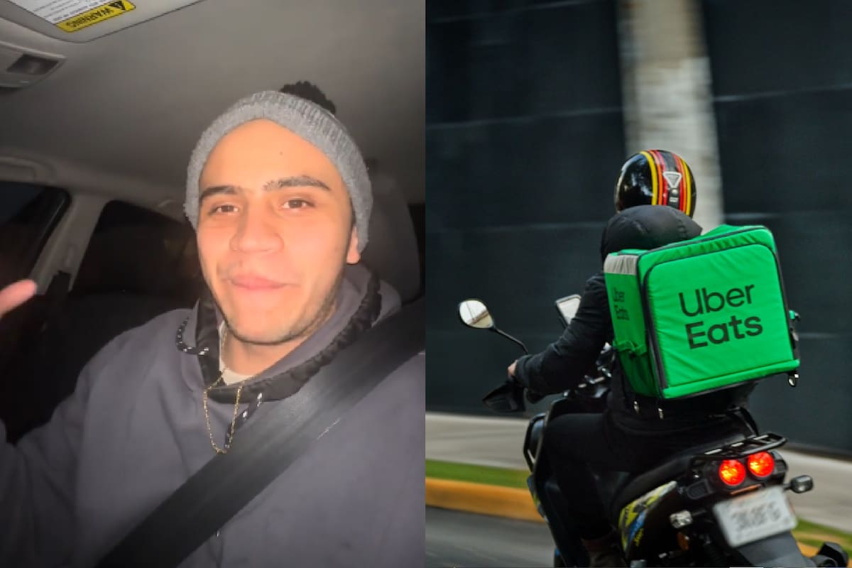 Un joven contó su experiencia al trabajar en Uber Eats en Chicago