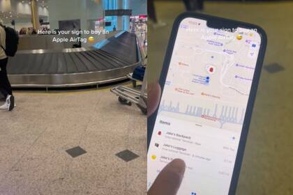 Un joven cuyo equipaje fue extraviado pudo hallarlo gracias a un dispositivo de rastreo