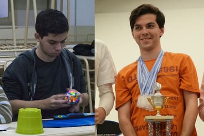 Un joven de 17 años armó un Rubik en menos de un segundo y rompió un récord sudamericano