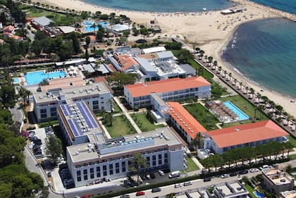 Vista aérea del Hotel Estival Eldorado, en Tarragona España