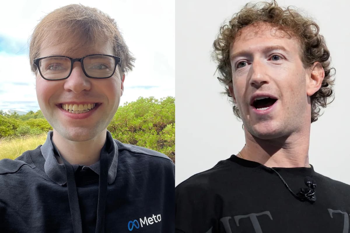 Un joven de 24 años rechazó inicialmente una oferta de US$125 millones para sumarse a Meta, pero Zuckerberg duplicó la suma para convencerlo