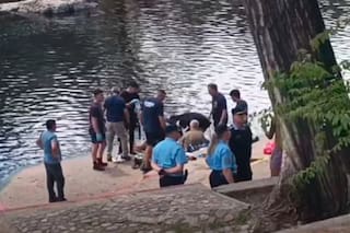 Se tiró a nadar en el río Cosquín y murió ahogado