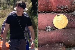 Un joven descubrió una moneda de oro bajo la tierra de Florida