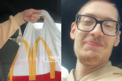 Un joven en Indiana pidió una hamburguesa, pero la bolsa tenía un contenido más que sorprendente