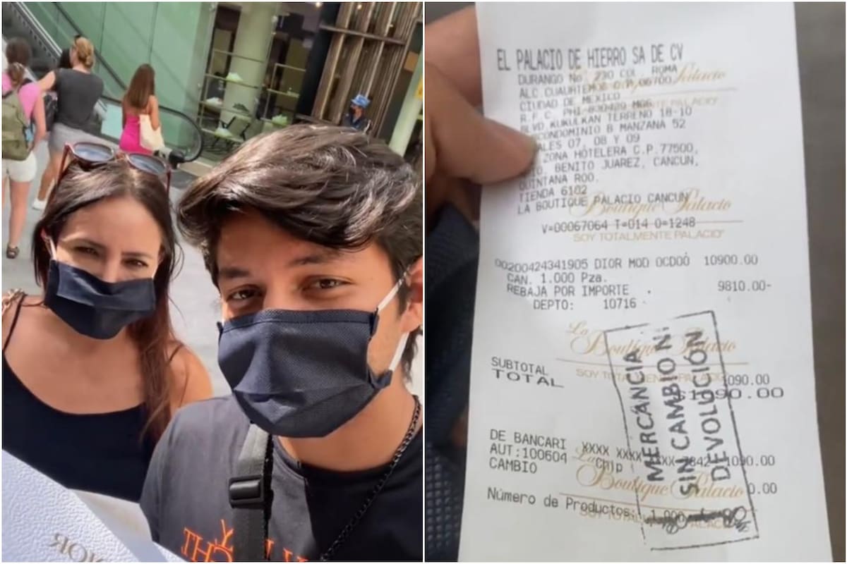 Un joven encontró un error en una tienda de lujo y se ahorró cientos de dólares (Foto: Captura TikTok @carlosdruckerg)